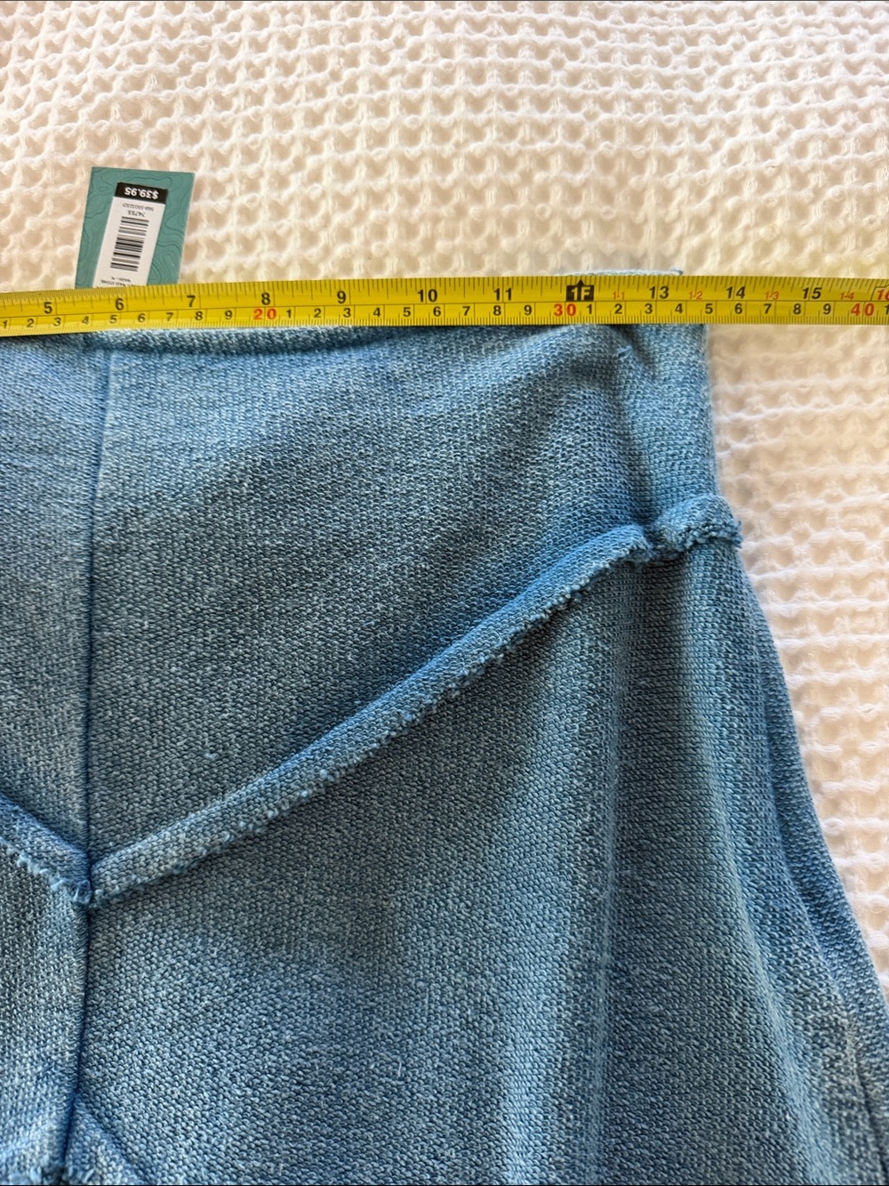 EARTHBOUND Blue Panel A-Line Skirt - Picture 2 of 13